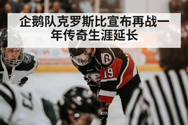企鹅队克罗斯比宣布再战一年传奇生涯延长